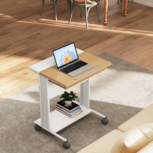 Shaped computer cart - computer, rolling