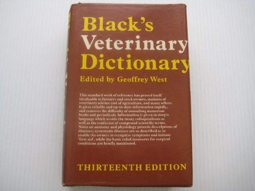 Black veterinary dictionary - black's,