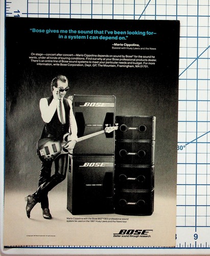 1987 bose mario - bose, ad