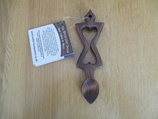 Welsh Wooden Love Spoon -