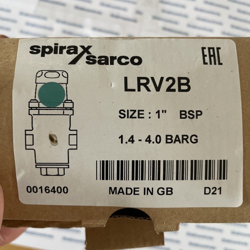Spirax sarco lrv2b bsp - sarco,