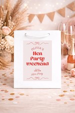 Personalised Hen Party Bag