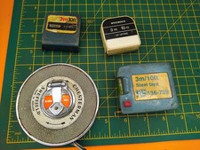 4 x Vintage Tape Measure Job