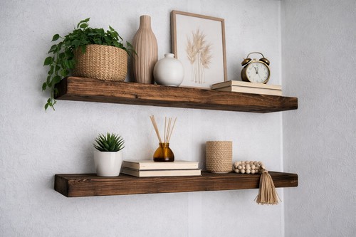 Floating shelf made - shelf,