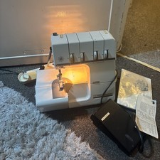 Frister & Rossmann Knitlock 7 DF MK 2 Electronic Overlocker Sewing Machine READ