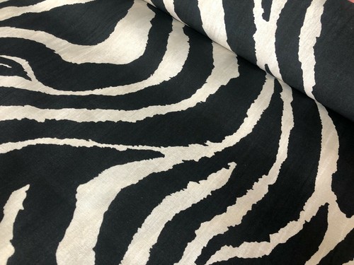African black white zebra - black,