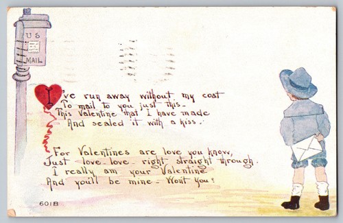B544 valentine boy mailing - boy,