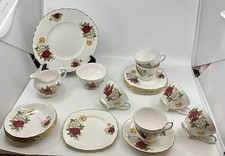 VINTAGE CROWN ROYAL BONE CHINA