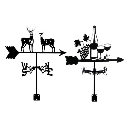 Metal wind vane yard - wind, garden