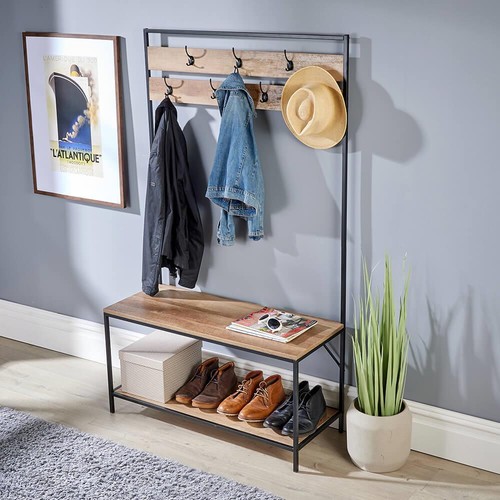Coat rack hallway storage - rack,