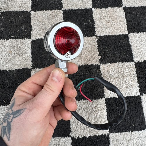 Chrome tail light vintage - chrome,