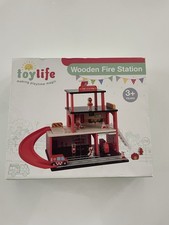 Toy Life Wooden Fire Station