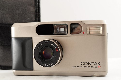 Contax titanium silver - t2,