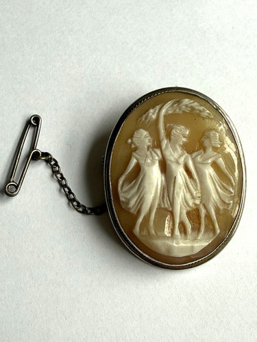 Vintage sterling silver - vintage, carved