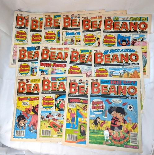 The beano comic book - 14, bundle