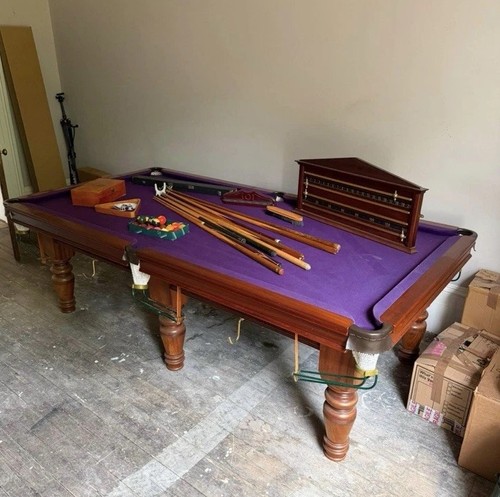 Solid wood pool snooker - wood, pool/snooker