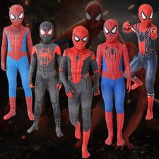 Kids SpiderMan Cosplay Costume