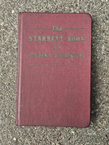 The starrett book for - for, student