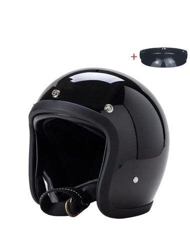 Vintage motorcycle helmet jet - vintage,