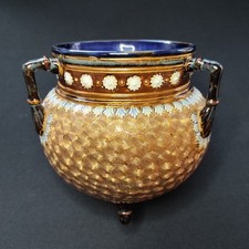 Royal Doulton Lambeth Gilt