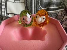 SWAROVSKI CRYSTAL ALL YOU NEED ARE BIRDS ADORABLE "LOVE BIRD COUPLE" 5644844