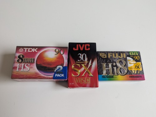 Hi8 8mm camcorder video - hi8,