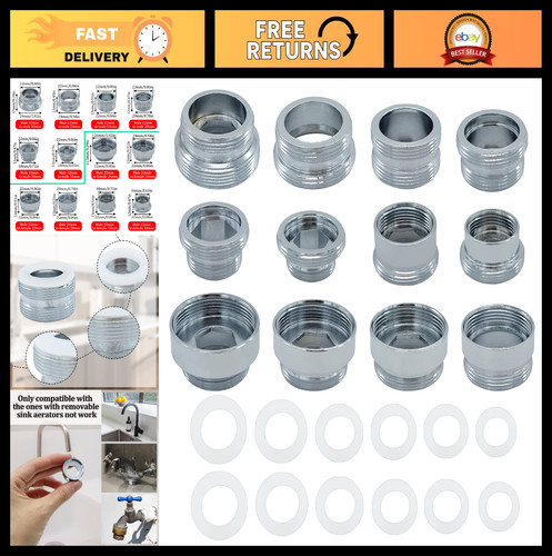 Piece faucet adapter - adapter,