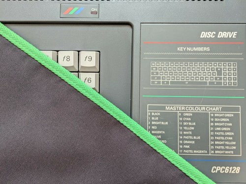 Amstrad cpc 6128 dust cover - dust, cover-