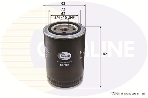 Comline engine oil filter - engine,