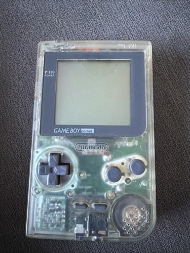 Nintendo game boy pocket clear - nintendo,