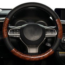 Wood Grain Car Steering Wheel