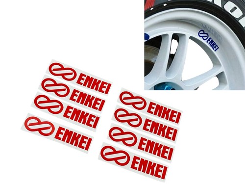 Enkei wheel rim stickers - enkei,
