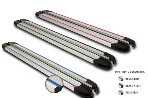 Silver running boards for - silver,