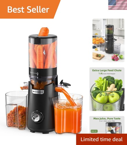 300w cold press juicer with - cold,