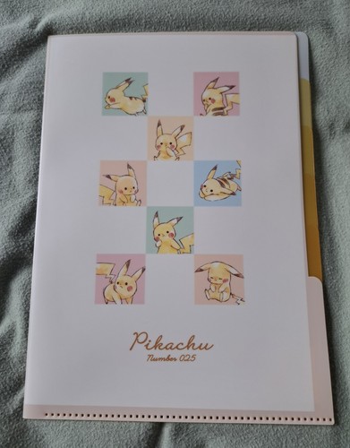 Pokemon clear file folder - clear, file/folder