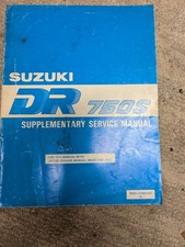 Genuine Suzuki DR750S 1989