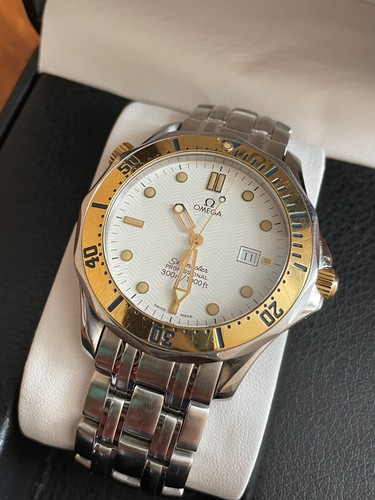 Omega seamaster white men - omega,