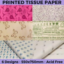 Printed Tissue Paper Acid Free