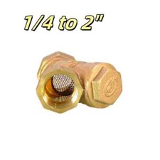 BSP Brass In-Line Y Strainer /