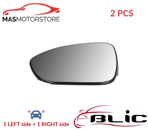 Rear view mirror glass pair - rear,