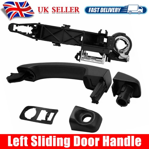 Left side sliding door - side, handle