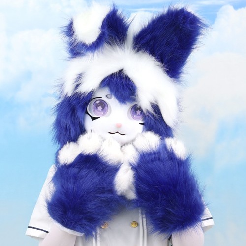 Faux furs animal head - furs, mask