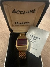 Vintage ACCURIST Red LED