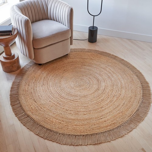 Beautiful 5x5 round jute - ft,