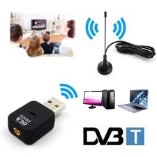 DVB-T2/T/C USB TV Tuner Stick - With Remote Control for PC & Laptop | FULL HD
