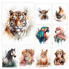 Animals Wall Art Metal Print Plaque Sign Prints Signs Home Décor Gift M156