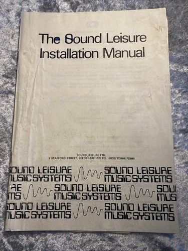 The sound leisure installation - the,
