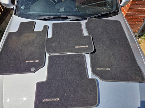 Amg car mats black - mats, fits
