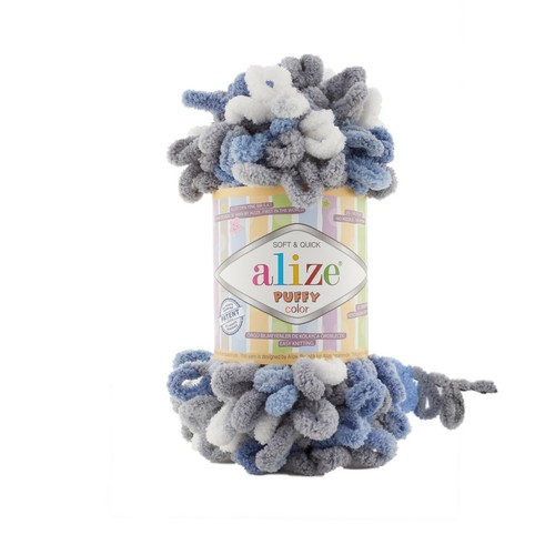 Alize puffy yarn 100g - puffy, ball