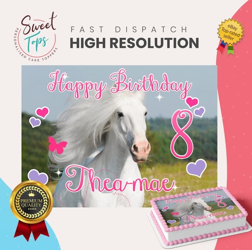 Horse personalised rectangle - horse,